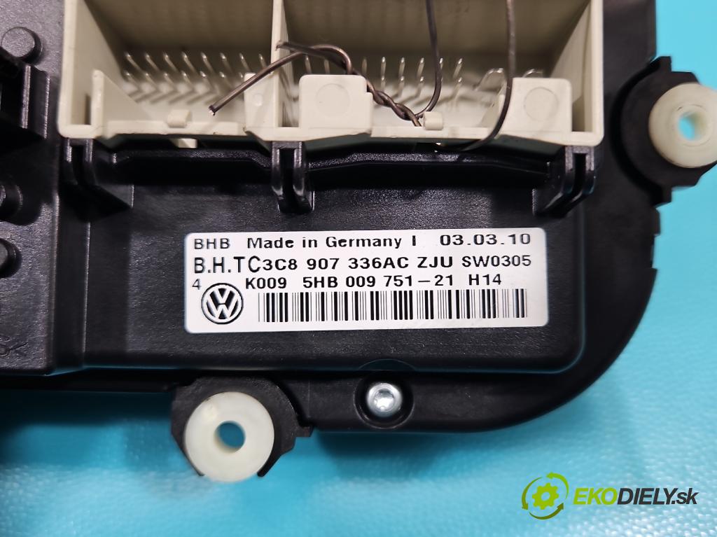 Vw Golf VI 2008-2013 1.6 tdi 105 HP manual 77 kW 1598 cm3 5- panel kúrenia 3C8907336AC