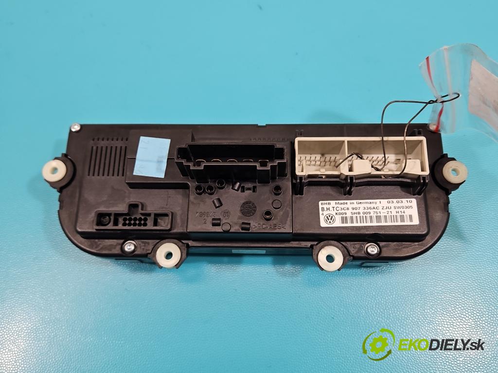 Vw Golf VI 2008-2013 1.6 tdi 105 HP manual 77 kW 1598 cm3 5- panel kúrenia 3C8907336AC