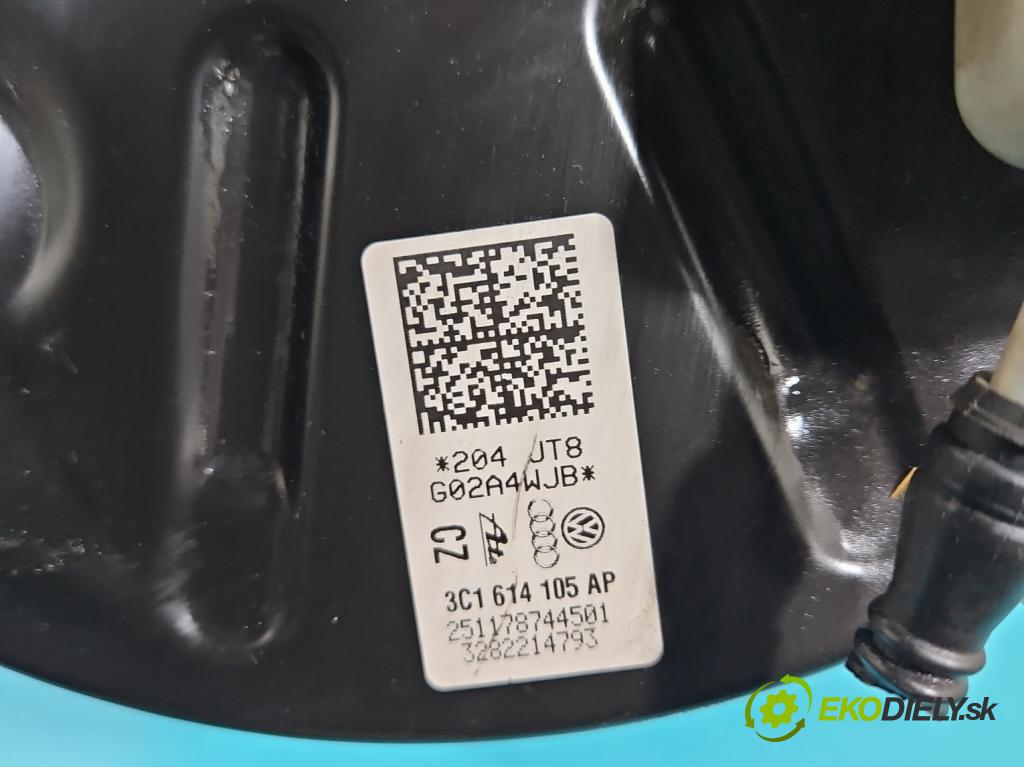 Vw Passat B7 2010-2014 2.0 tdi 140 HP manual 103 kW 1968 cm3 5- servo brzdové 3C1614105AP