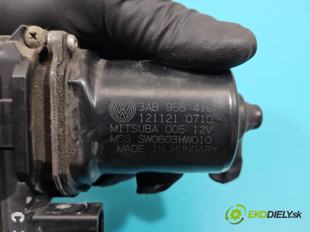 Vw Passat B7 2010-2014 2.0 tdi 140 hp manual 103 kW 1968 cm3 5- motor stěračů přední 3AB955419