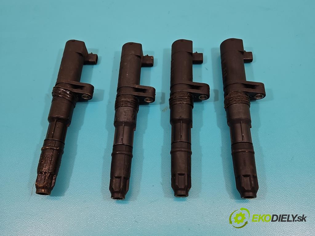 Renault Scenic II 2003-2009 1.6 16V 111KM manual 82 kW 1598 cm3 5- cievka zapaľovacia 8200765882 (Zapaľovacia cievka)