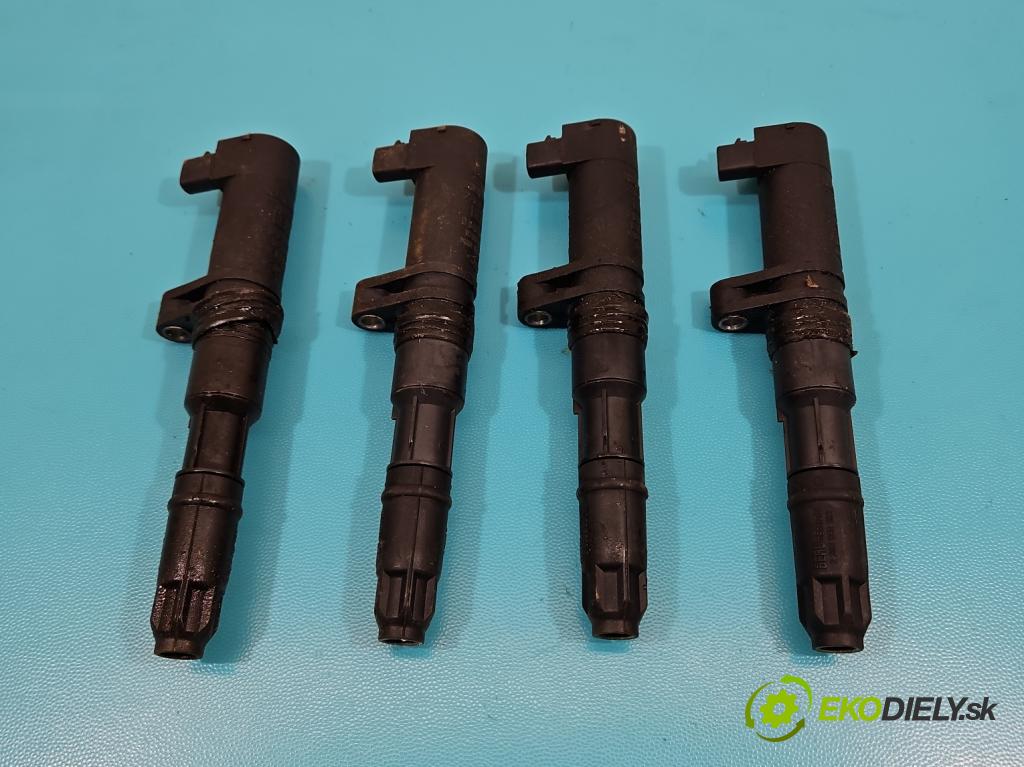 Renault Scenic II 2003-2009 1.6 16V 111KM manual 82 kW 1598 cm3 5- cievka zapaľovacia 8200765882 (Zapaľovacia cievka)