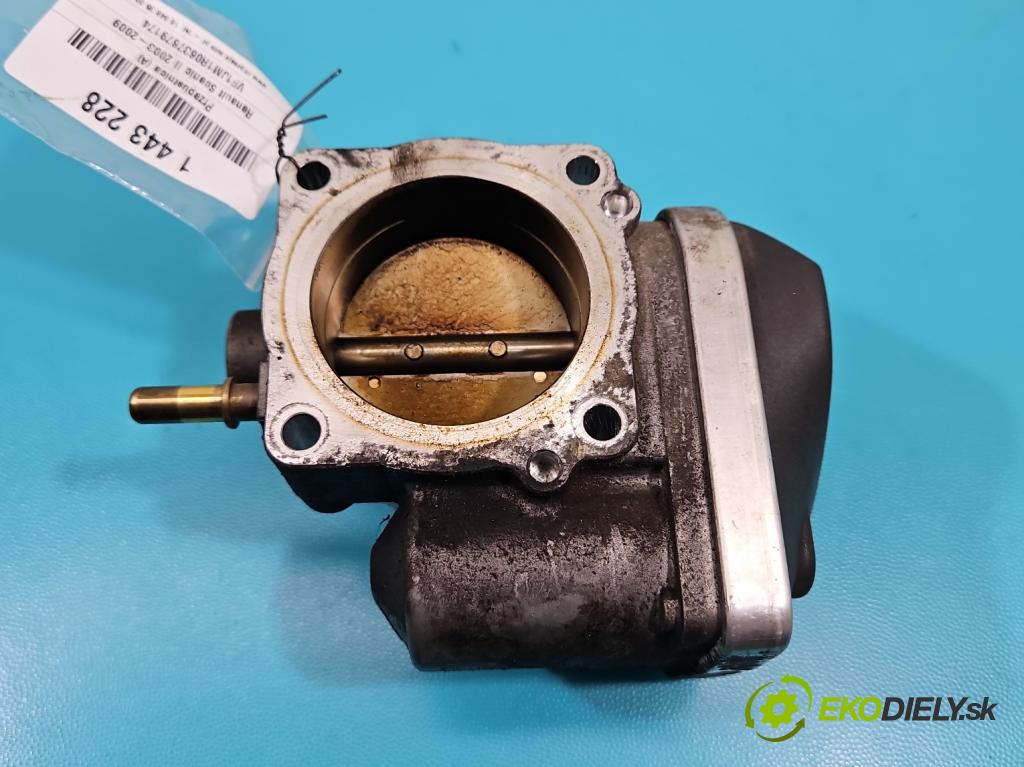 Renault Scenic II 2003-2009 1.6 16V 111KM manual 82 kW 1598 cm3 5- klapka 8200190230 (Škrtiaca klapka)