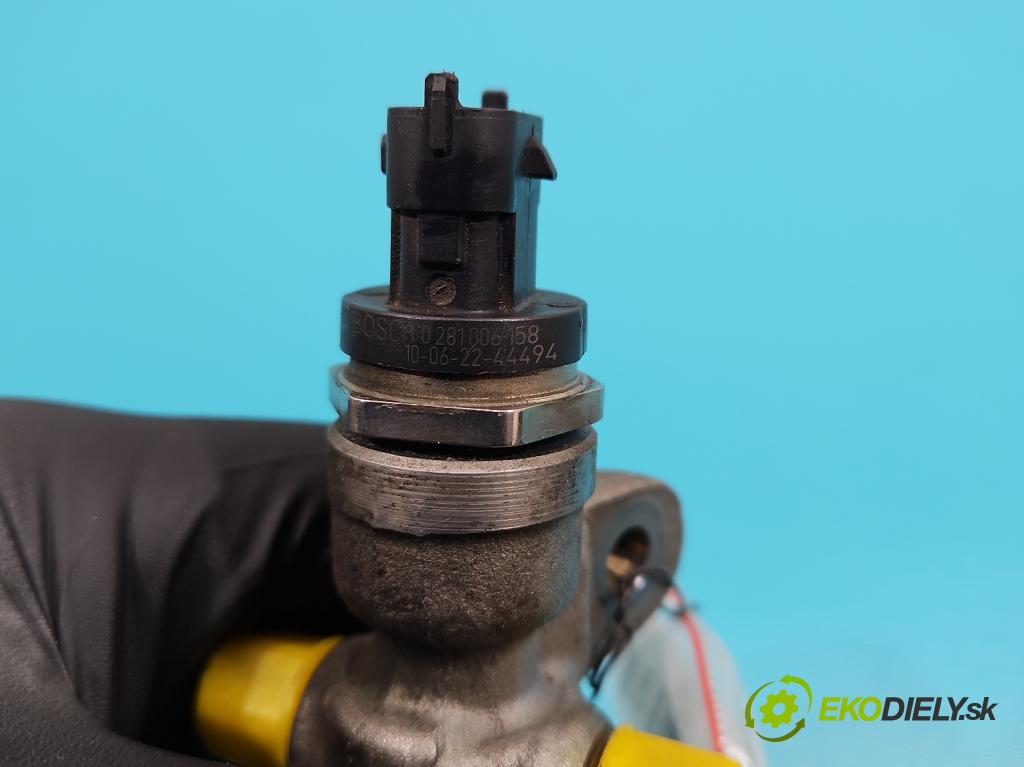 Fiat Doblo II 2010- 2.0 jtd 135 HP manual 99 kW 1956 cm3 5- lišta vstrekovacia 0445214192 (Vstrekovacia lišta)