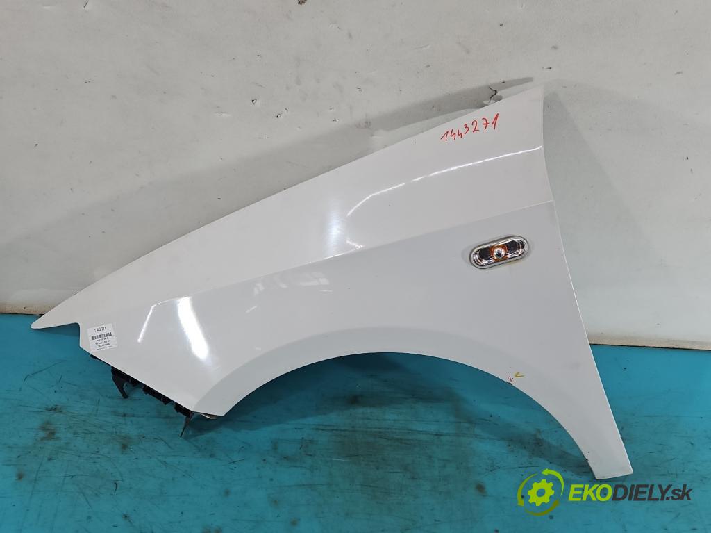 Seat Ibiza IV 6J 2008-2017 1.2 MPI 12V 69KM manual 51 kW 1198 cm3 5- blatník predné ľavý  (Blatník predný ľavý)