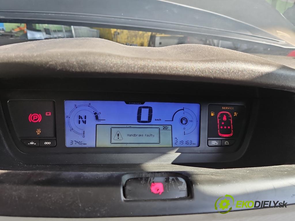 Citroen C4 Picasso I 2006-2013 1.6 hdi 109 HP automatic 80 kW 1560 cm3 5- prístrojovka/ budíky P9664365280 (Prístrojová doska, displej)