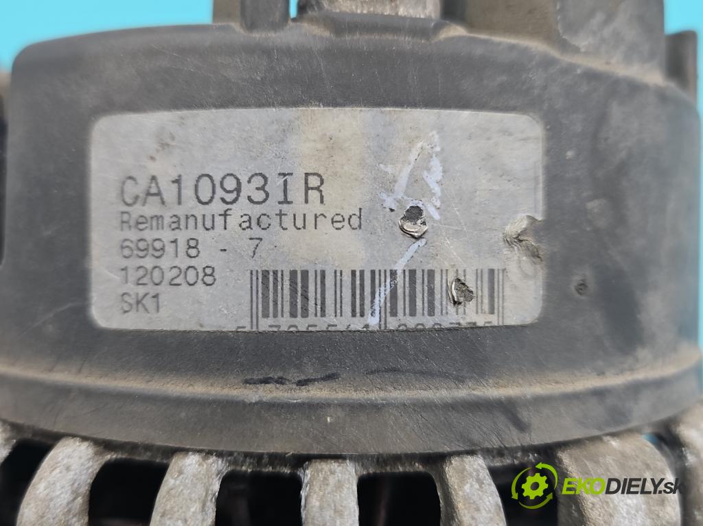 Audi A4 B5 1994-2001 1.6 8V 101 HP manual 74 kW 1595 cm3 4- Alternator  (Alternátor)