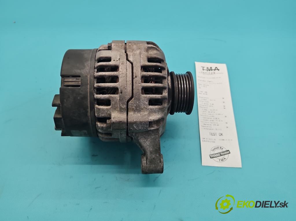 Audi A4 B5 1994-2001 1.6 8V 101 HP manual 74 kW 1595 cm3 4- Alternator  (Alternátor)