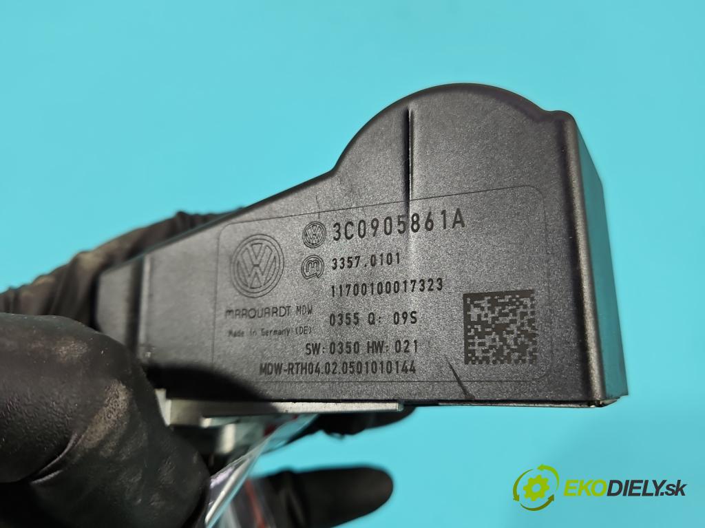 Vw Passat B6 2005-2010 1.9 tdi 105 HP manual 77 kW 1896 cm3 4- Blokáda: řízení: 3C0905861A (Ostatné)