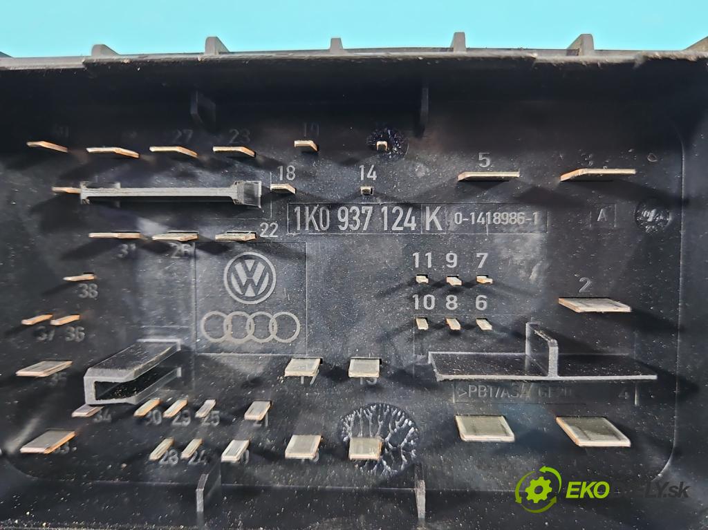 Vw Passat B6 2005-2010 1.9 tdi 105 hp manual 77 kW 1896 cm3 4- skříňka pojistková 1K0937124K (Pojistkové skříňky)