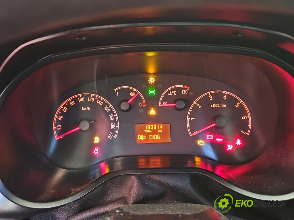 Opel Combo D 2011-2018 1.3 cdti 90 HP manual 66 kW 1251 cm3 5- prístrojovka/ budíky 52047538 (Prístrojová doska, displej)