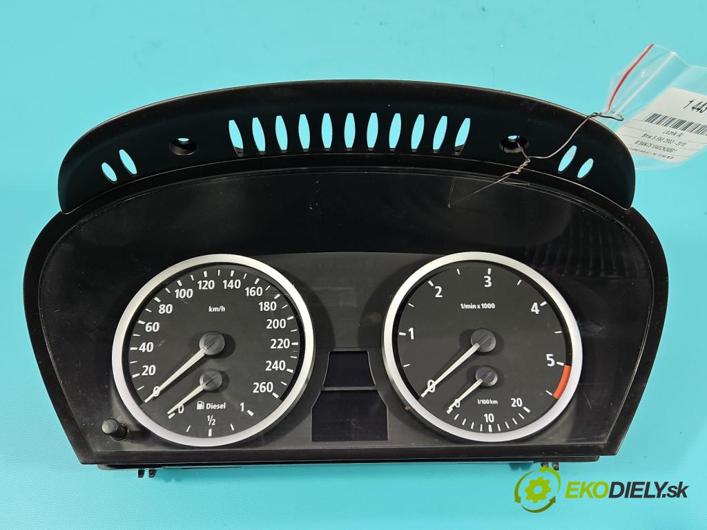 Bmw 5 E60 2003-2010 2.5d 177 HP automatic 130 kW 2497 cm3 4- prístrojovka/ budíky 6958600 (Prístrojová doska, displej)