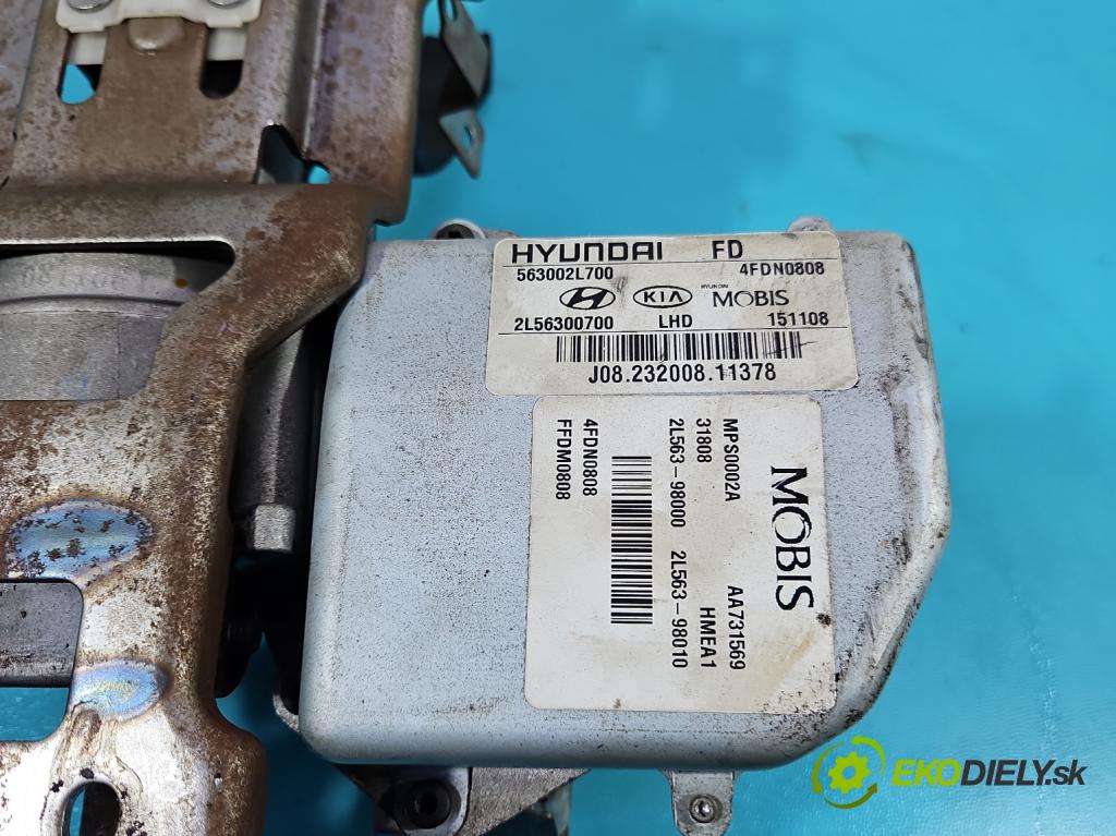 Hyundai I30 I 2007-2012 1.6 16V 126 HP manual 92,7 kW 1591 cm3 5- čerpadlo posilovač 563002L700 (Servočerpadlo, pumpa riadenia)