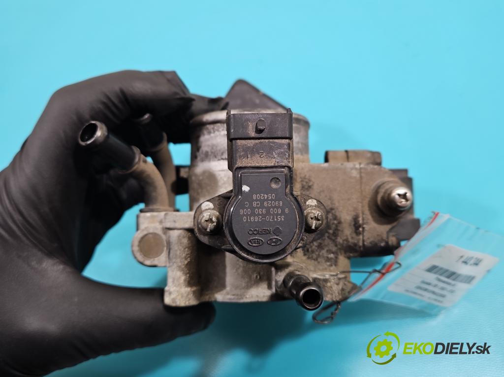 Hyundai I30 I 2007-2012 1.6 16V 126 HP manual 92,7 kW 1591 cm3 5- klapka 35100-2B000 (Škrtiaca klapka)