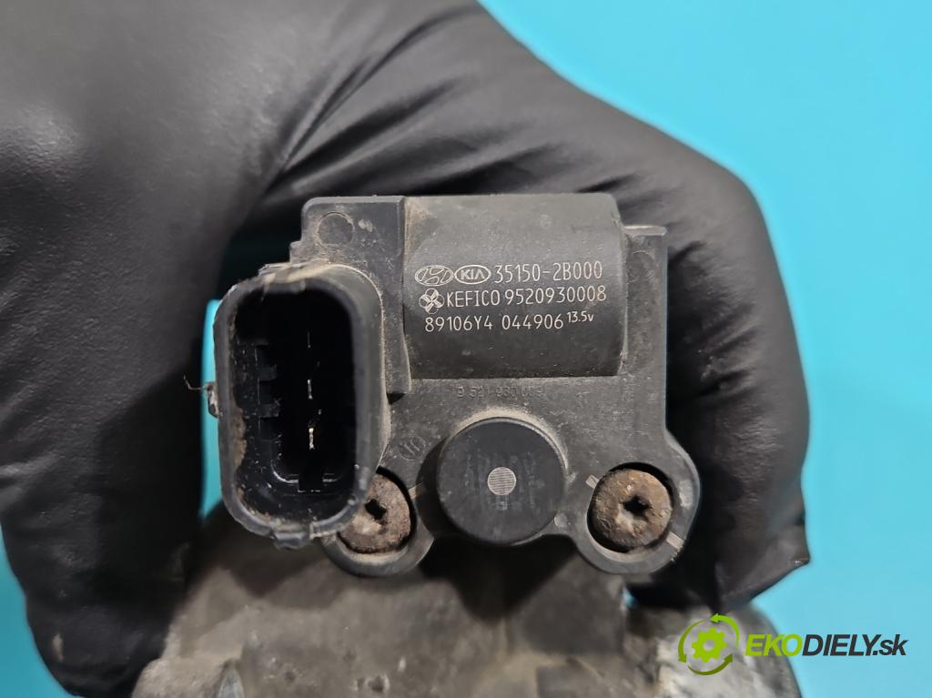 Hyundai I30 I 2007-2012 1.6 16V 126 HP manual 92,7 kW 1591 cm3 5- klapka 35100-2B000 (Škrtiaca klapka)