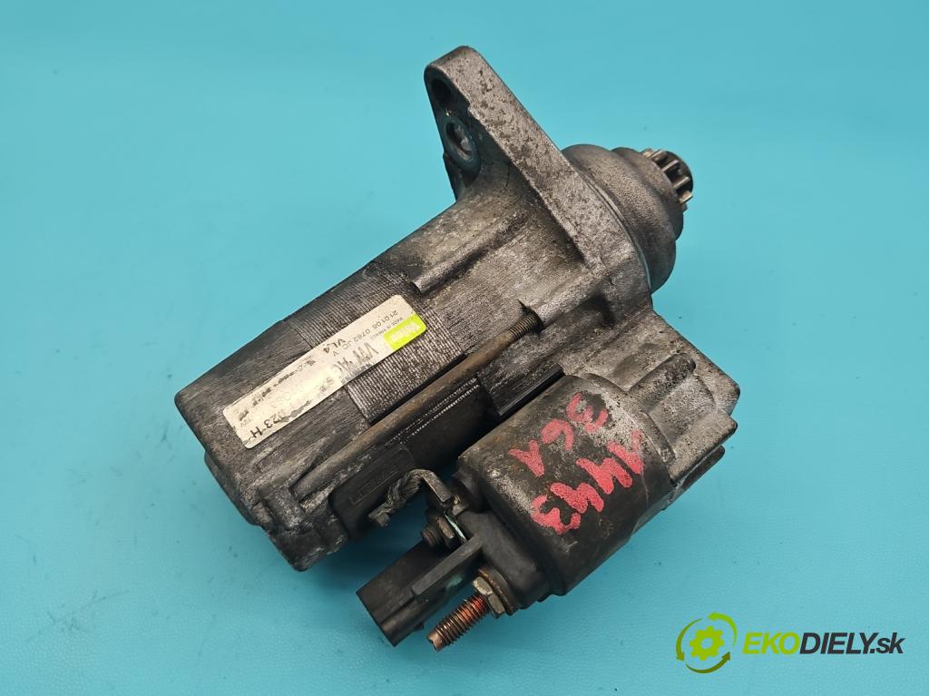Vw Passat B6 2005-2010 1.9 tdi 105 HP manual 77 kW 1896 cm3 4- štartér 02E911023H (Štartér)