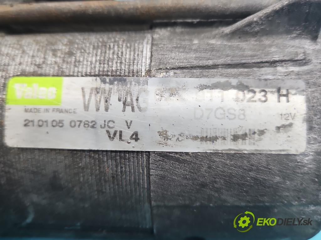 Vw Passat B6 2005-2010 1.9 tdi 105 HP manual 77 kW 1896 cm3 4- štartér 02E911023H (Štartér)