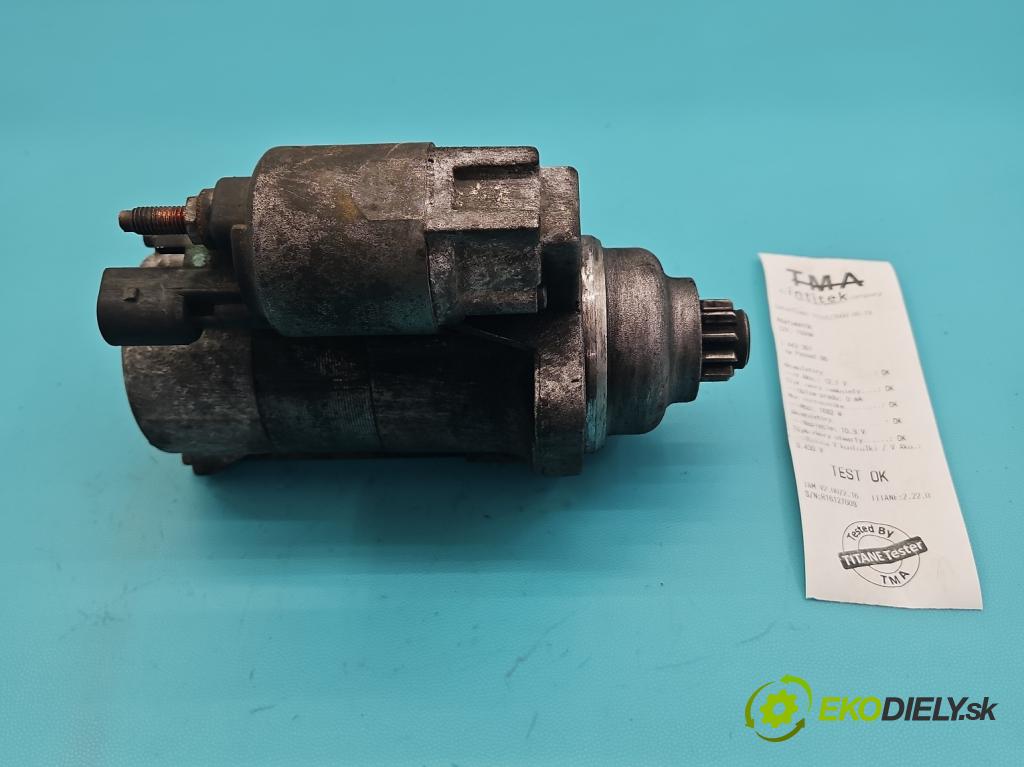 Vw Passat B6 2005-2010 1.9 tdi 105 HP manual 77 kW 1896 cm3 4- štartér 02E911023H (Štartér)
