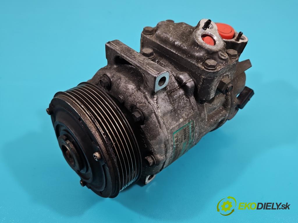 Vw Passat B6 2005-2010 1.9 tdi 105 HP manual 77 kW 1896 cm3 4- Kompresor: klimatizácie 10820803Q (Kompresor klimatizácie)