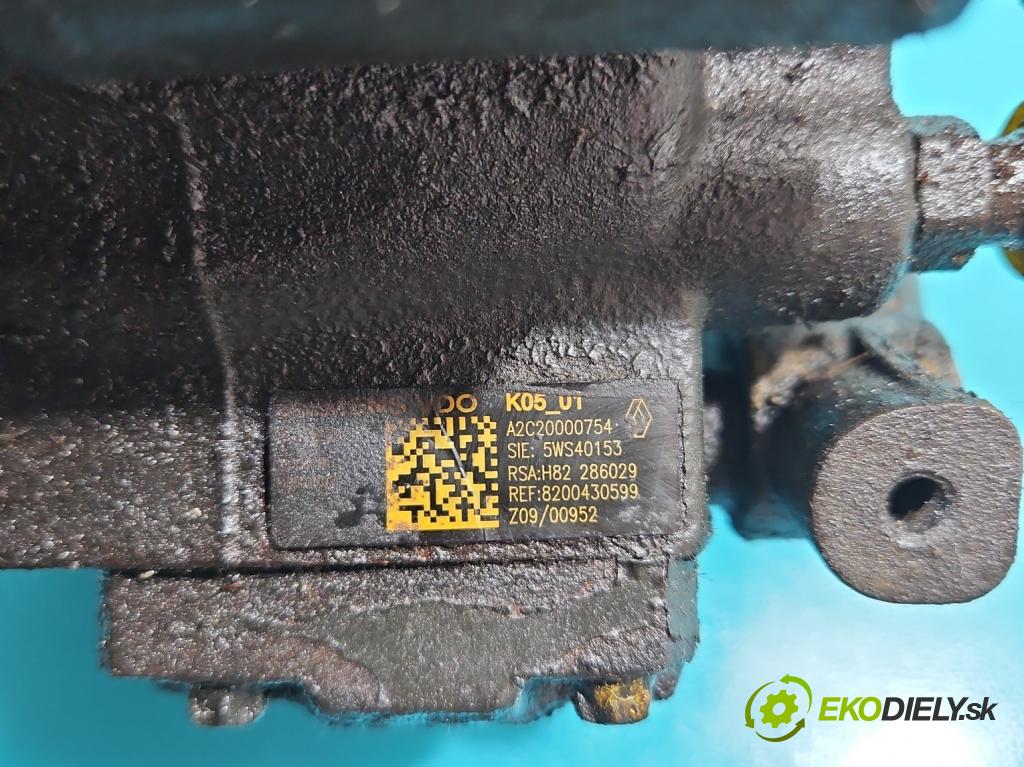 Renault Scenic II 2003-2009 1.5 dci 106 HP manual 78 kW 1461 cm3 5- čerpadlo vstrekovacia 5WS40153 (Vstrekovacie čerpadlo)