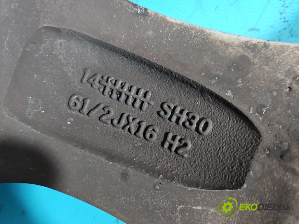 Vw Golf VI 2008-2013 1.6 tdi 105 HP manual 77 kW 1598 cm3 5- Felga hliník: 16" komplet