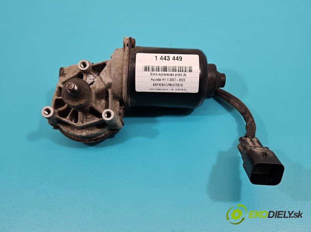 Hyundai H1 II 2007-2023 2.5 crdi (D4CB): 163 hp manual 120 kW 2497 cm3 3- motor stěračů přední 98110-4H000