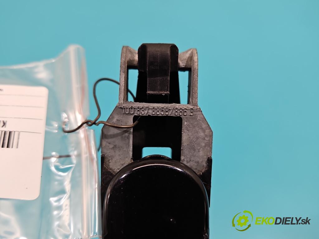 Skoda Octavia II 2004-2013 1.9 tdi (BKC) 105 HP manual 77 kW 1896 cm3 5- rukoväť predné ľavé mimo: 1J0837885 (Kľučka dverí vonkajšia predná ľavá)