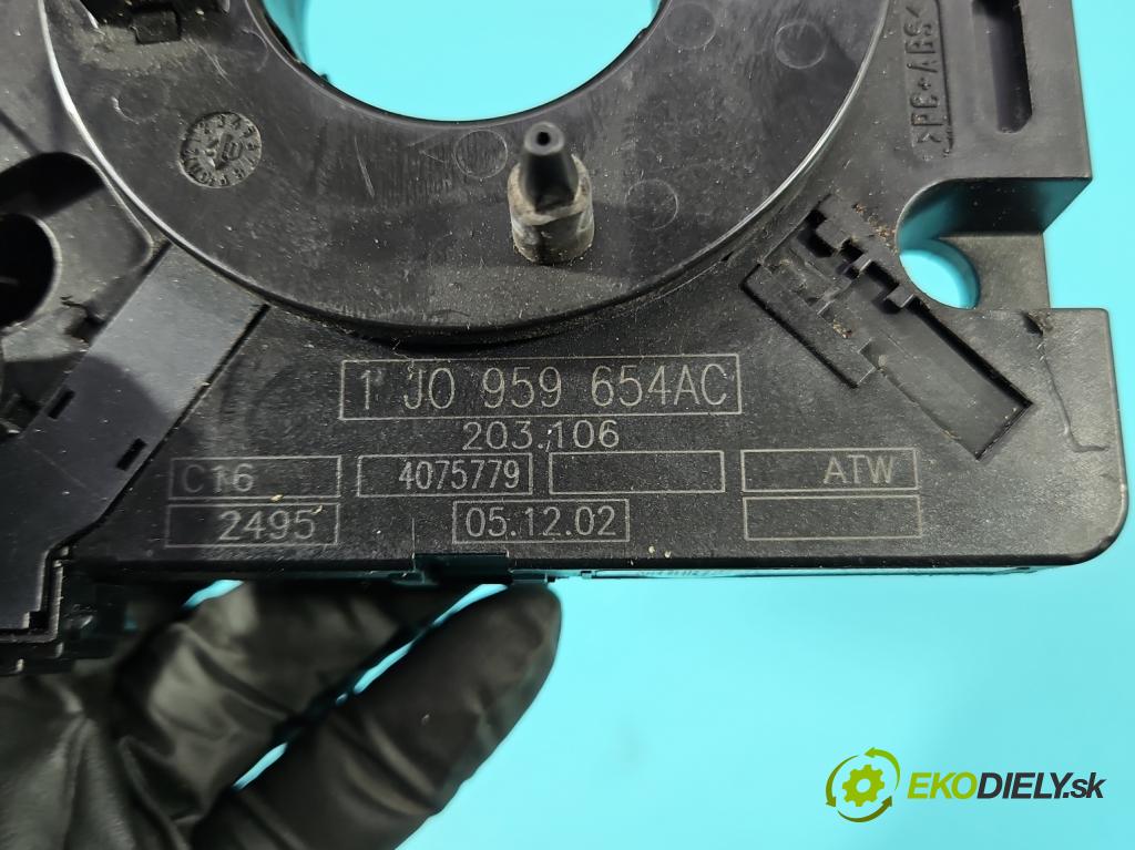 Audi A6 C5 1997-2004 2.5 tdi 163 HP automatic 120 kW 2496 cm3 4- Páska: airbag 1J0959654AC (Airbag)