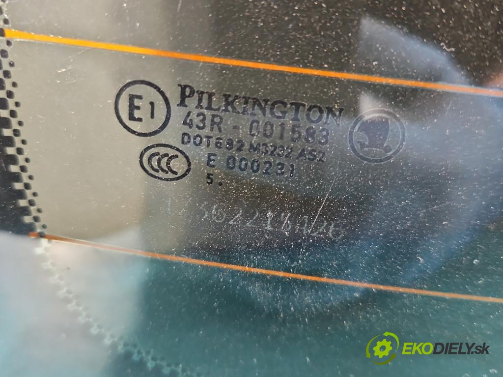 Skoda Octavia II 2004-2013 1.9 tdi (BKC) 105 HP manual 77 kW 1896 cm3 5- sklo zadná  (Sklo zadné)