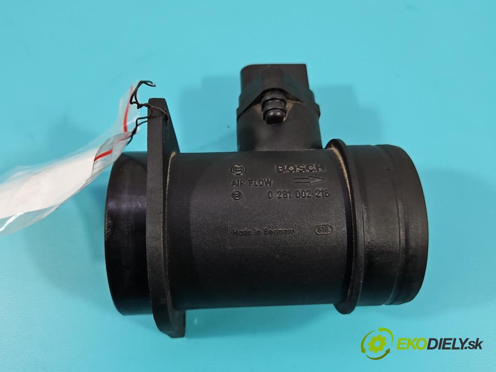 Audi A4 B5 1994-2001 1.9 tdi 116 HP manual 85 kW 1896 cm3 4- průtokoměr: 0281002216 (Váha vzduchu)