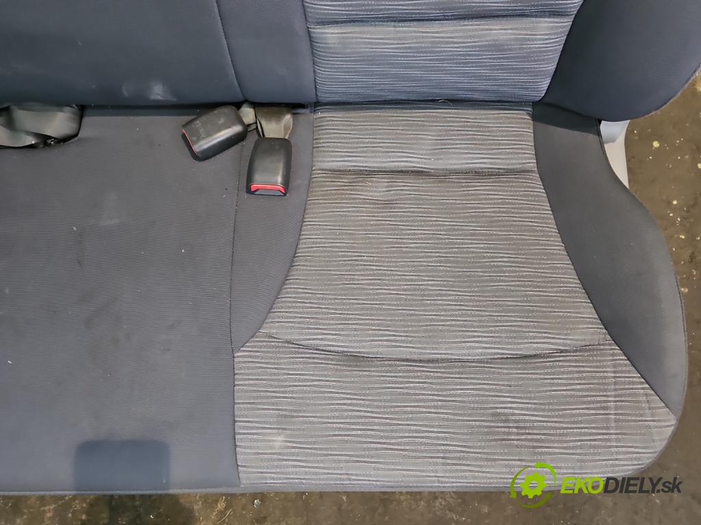 Hyundai H1 II 2007-2023 2.5 crdi (D4CB): 163 HP manual 120 kW 2497 cm3 3- Pohovka: zadné 89820-4H001 (Sedadlo)