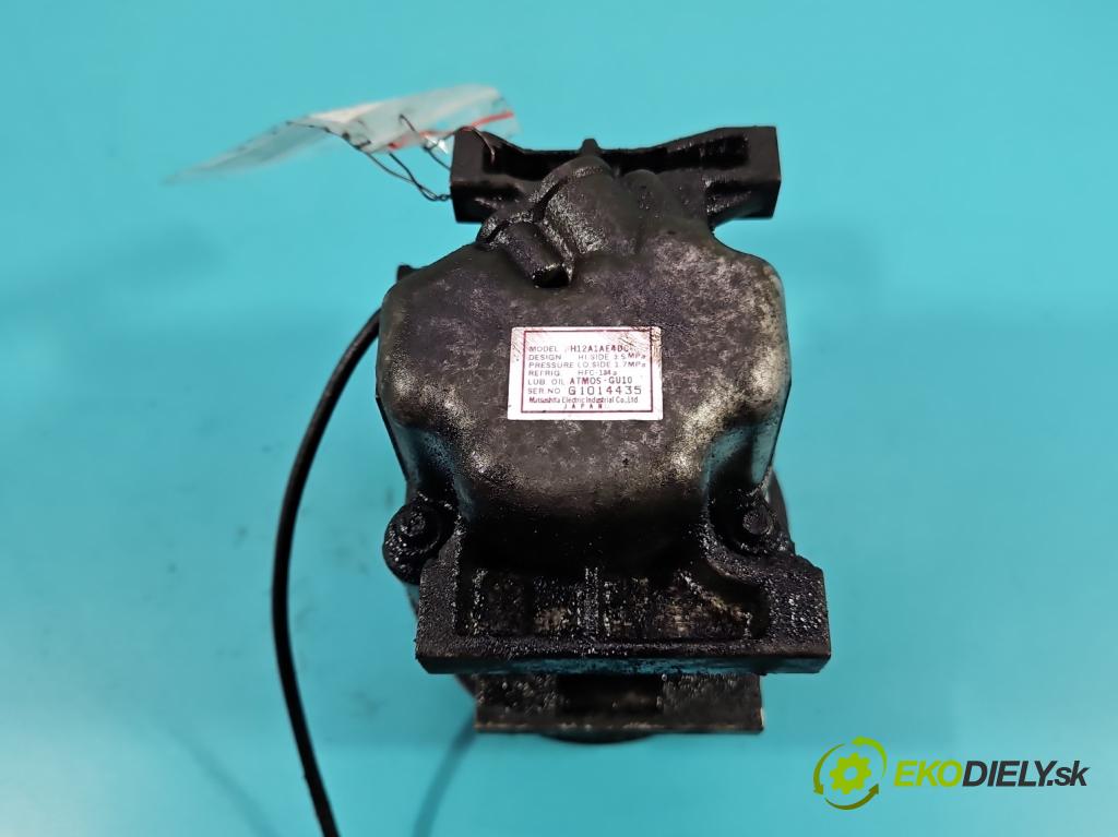 Mazda 6 I GG 2002-2007 2.0 ditd 143 HP manual 105 kW 1998 cm3 5- Kompresor: klimatizácie H12A1AE4DC (Kompresor klimatizácie)