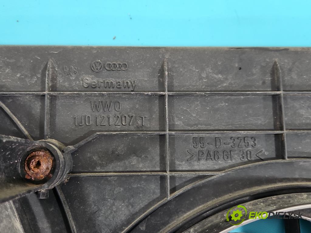 Seat Leon I 1999-2005 1.6 16V 105 HP manual 77 kW 1598 cm3 5- Ventilátor chladiča 1J0121207T