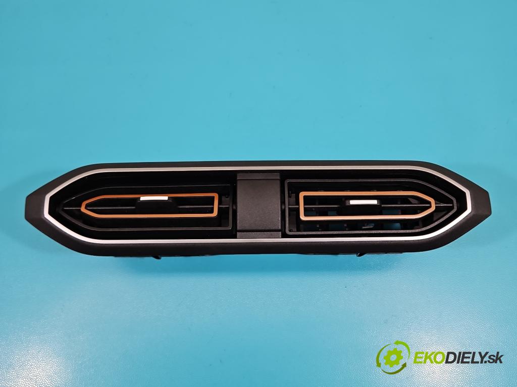 Dacia Sandero III 2020- 1.0 SCe: 91 KM manual 67 kW 999 cm3 5- Mřížka: kúrenia stredová 687605827R (Mriežka kúrenia (fukár))