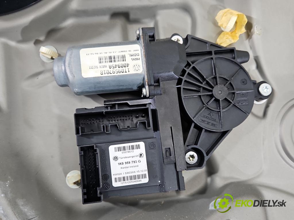 Skoda Octavia II 2004-2013 1.9 tdi (BKC) 105 hp manual 77 kW 1896 cm3 5- mechanismus stahování přední levý 1T0959701B