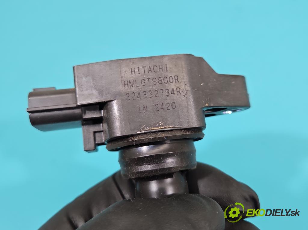 Dacia Sandero III 2020- 1.0 SCe: 91 KM manual 67 kW 999 cm3 5- cievka zapaľovacia 224332734R (Zapaľovacia cievka)