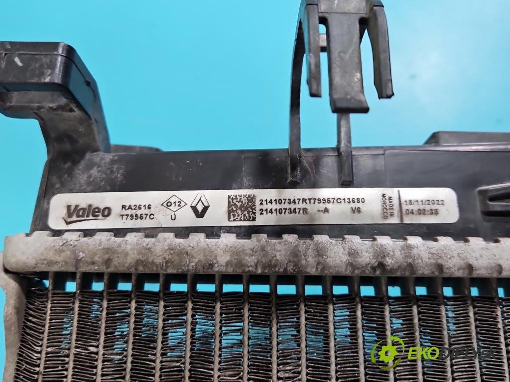 Dacia Sandero III 2020- 1.0 SCe 91KM manual 67 kW 999 cm3 5- Chladič vody 214107347R (Chladiče vody)