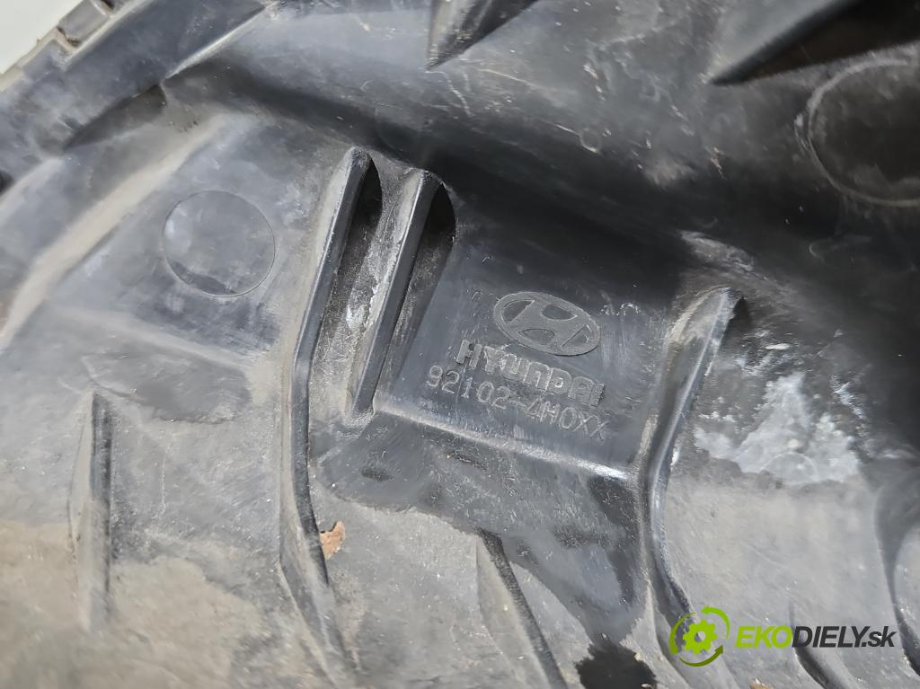 Hyundai H1 II 2007-2023 2.5 crdi (D4CB): 163 HP manual 120 kW 2497 cm3 5- Reflektor: pravý 92102-4H0XX (Svetlo predné pravé)