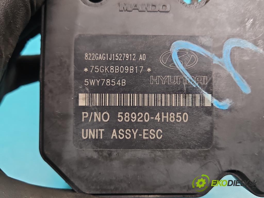 Hyundai H1 II 2007-2023 2.5 crdi (D4CB): 163 HP manual 120 kW 2497 cm3 3- čerpadlo abs 58920-4H850 (Pumpa ABS)