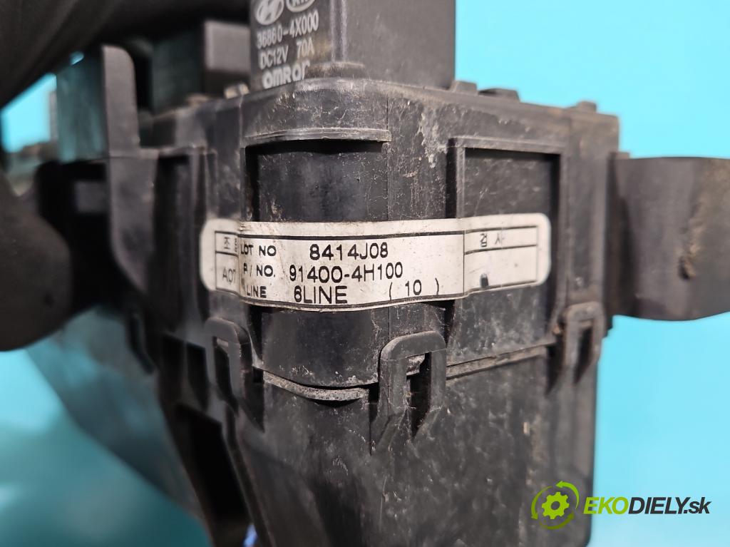 Hyundai H1 II 2007-2023 2.5 crdi (D4CB): 163 hp manual 120 kW 2497 cm3 3- skříňka pojistková 91400-4H100 (Pojistkové skříňky)