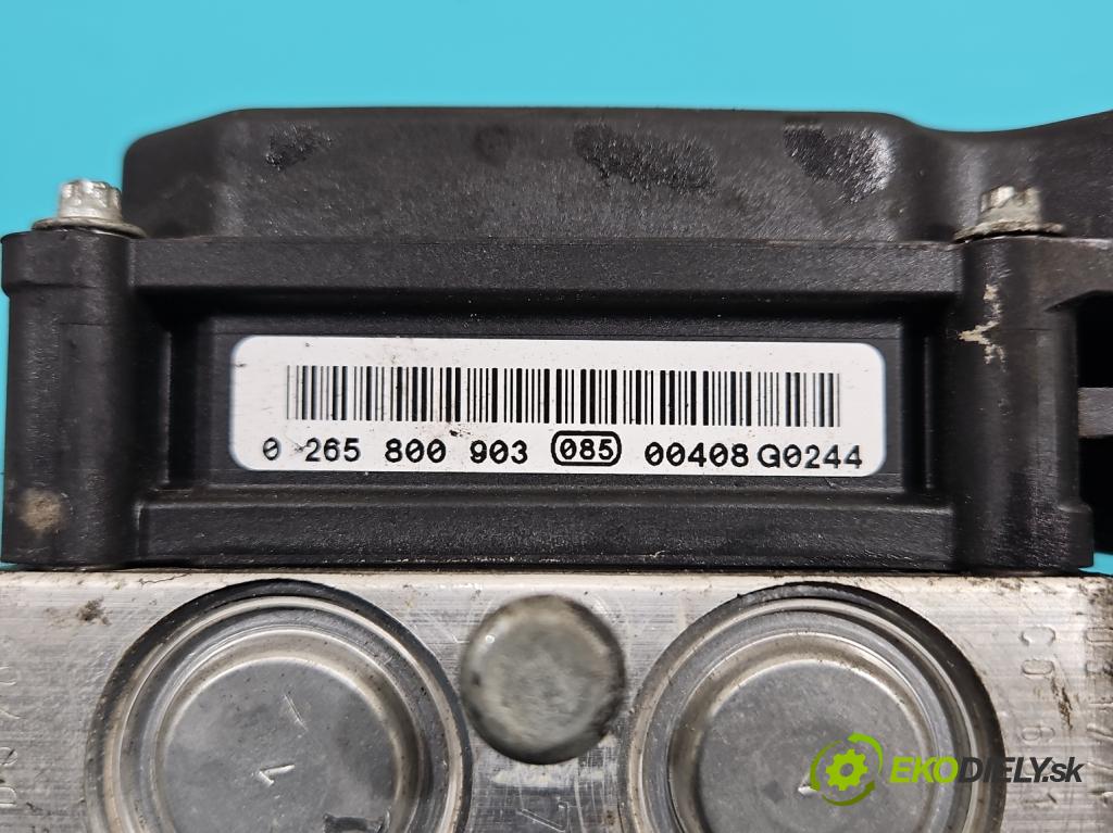 Dacia Duster I 2010-2018 1.6 16V 105 HP manual 77 kW 1598 cm3 5- čerpadlo abs 0265232384 (Pumpa ABS)