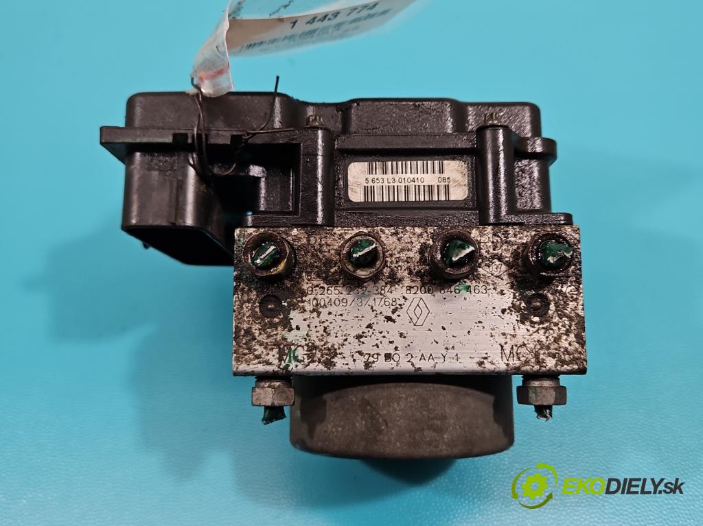 Dacia Duster I 2010-2018 1.6 16V 105 HP manual 77 kW 1598 cm3 5- čerpadlo abs 0265232384 (Pumpa ABS)