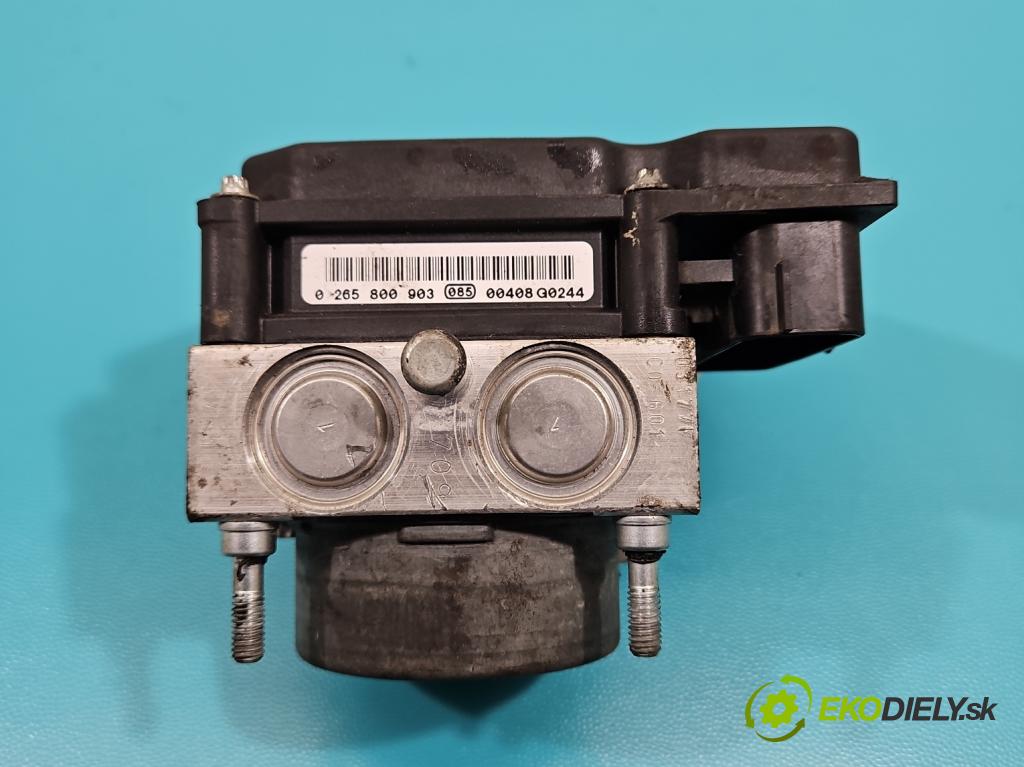 Dacia Duster I 2010-2018 1.6 16V 105 HP manual 77 kW 1598 cm3 5- čerpadlo abs 0265232384 (Pumpa ABS)