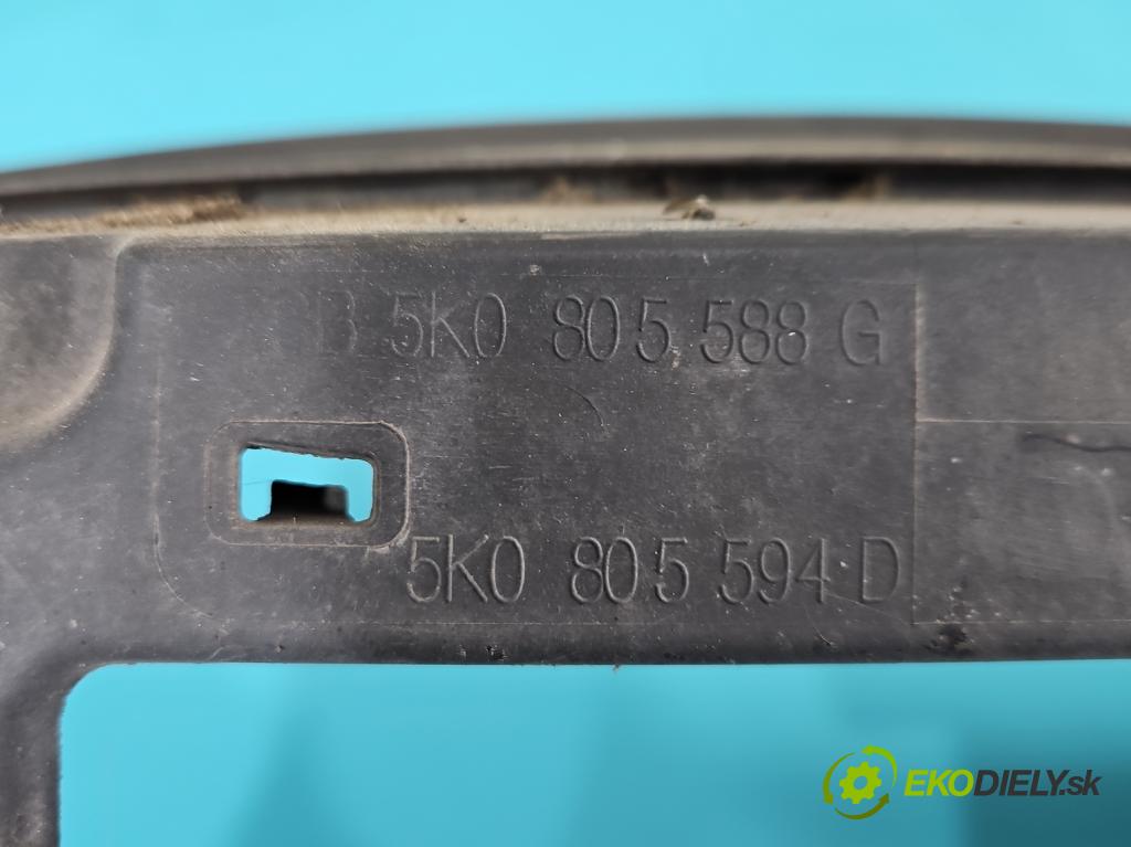 Vw Golf VI 2008-2013 1.6 tdi 105 hp manual 77 kW 1598 cm3 5- stěna přední 5K0805588G (Výztuhy přední)