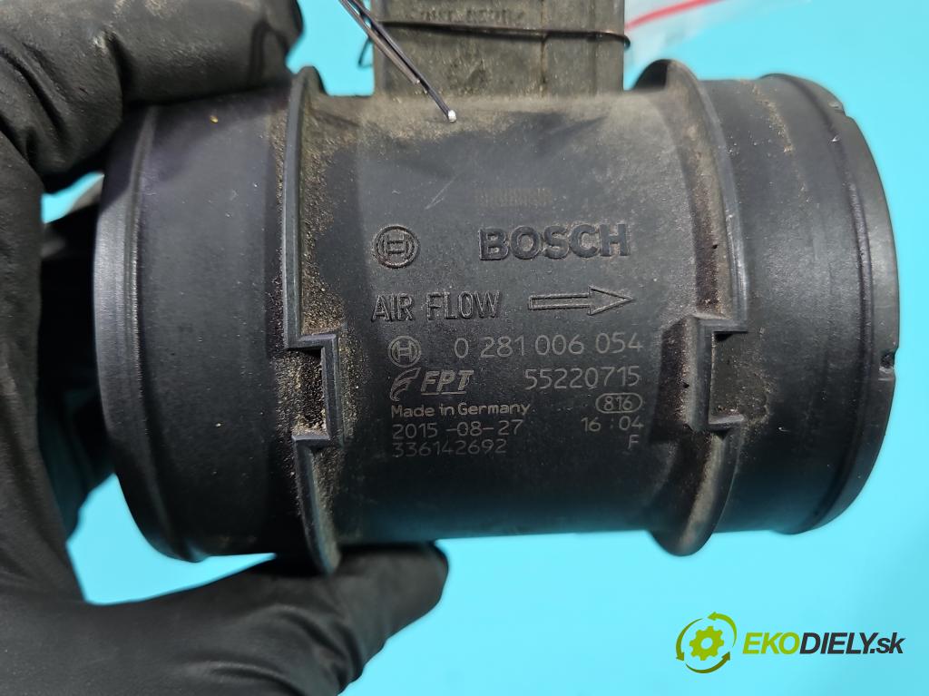 Opel Combo D 2011-2018 1.3 cdti 90 HP manual 66 kW 1251 cm3 5- průtokoměr: 0281006054 (Váha vzduchu)