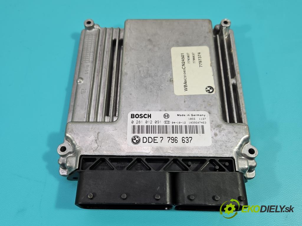 Bmw 5 E60 2003-2010 2.5d 177 HP automatic 130 kW 2497 cm3 4- riadiaca jednotka motora DDE7796637