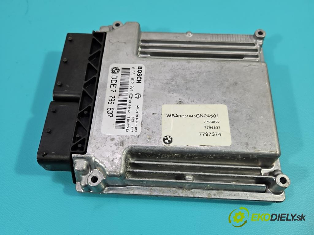 Bmw 5 E60 2003-2010 2.5d 177 HP automatic 130 kW 2497 cm3 4- riadiaca jednotka motora DDE7796637