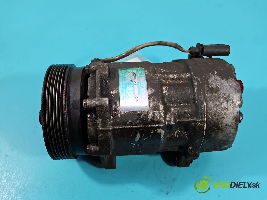 Seat Leon I 1999-2005 1.6 16V 105 HP manual 77 kW 1598 cm3 5- Kompresor: klimatizácie 1J0820803 (Kompresor klimatizácie)