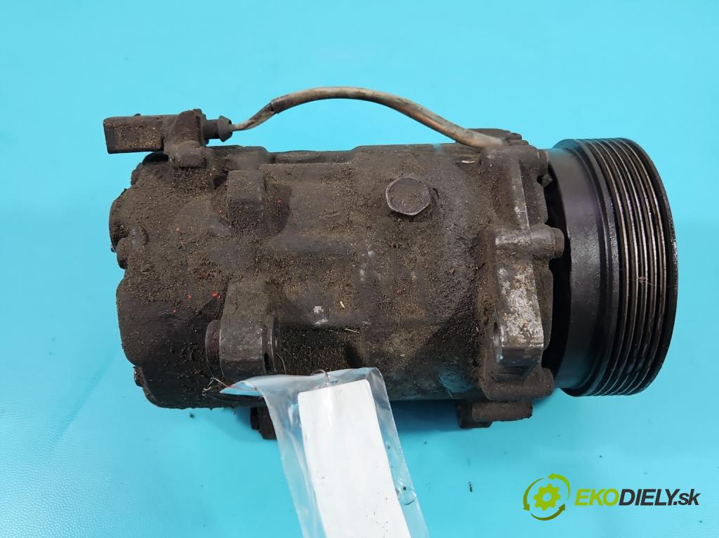 Seat Leon I 1999-2005 1.6 16V 105 HP manual 77 kW 1598 cm3 5- Kompresor: klimatizácie 1J0820803 (Kompresor klimatizácie)