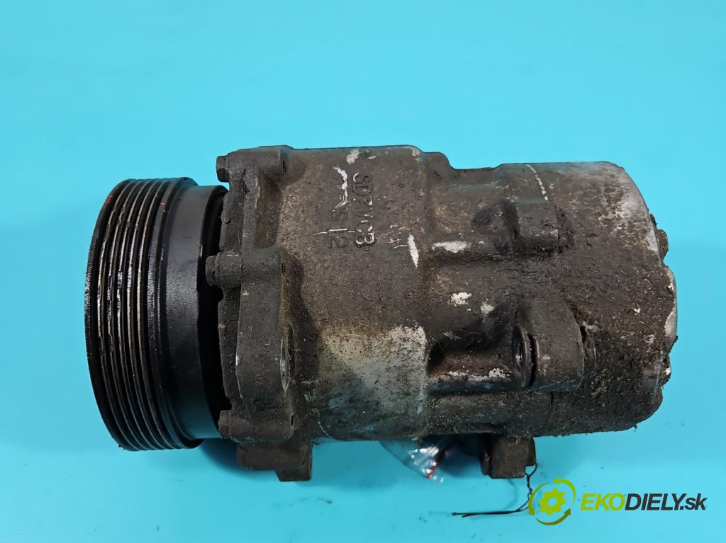 Seat Leon I 1999-2005 1.6 16V 105 HP manual 77 kW 1598 cm3 5- Kompresor: klimatizácie 1J0820803 (Kompresor klimatizácie)